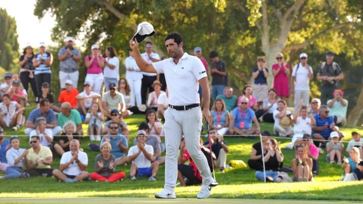 Golfer Adrian Otaegui 